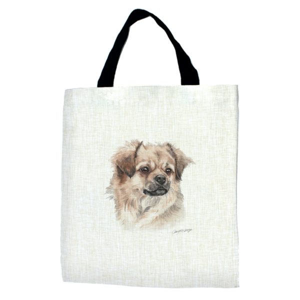 Tibetan Spaniel Tote Bag