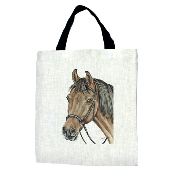 Bay Horse Tote Bag