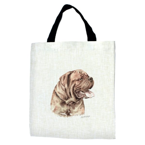 Dogue de Bordeaux Dog Tote Bag