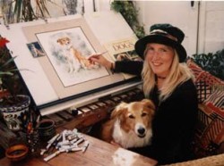 Christine Varley with Meggie