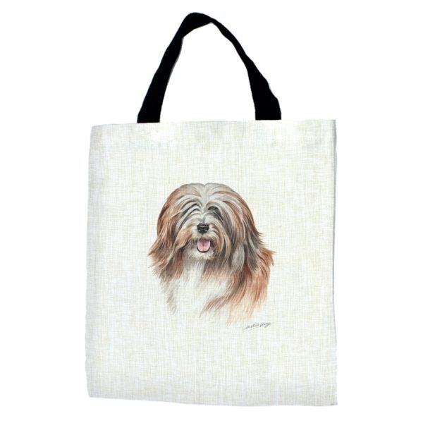 Tibetan Terrier Dog Tote Bag