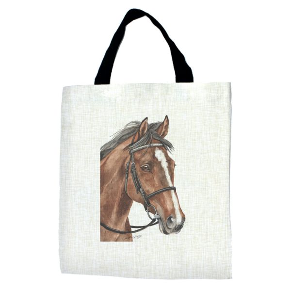 Bay Horse Tote Bag