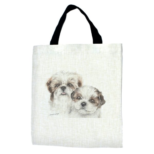 Shih Tzu Puppies Tote bag