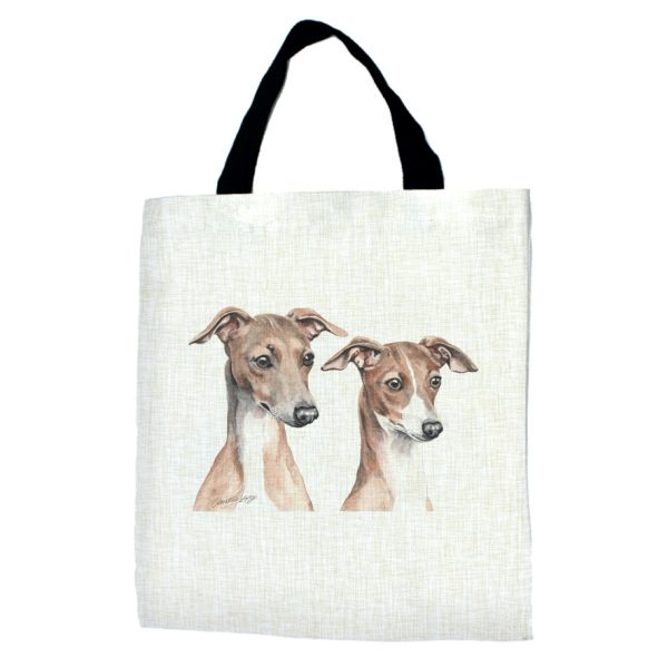 Italian Greyhounds Tote Bag