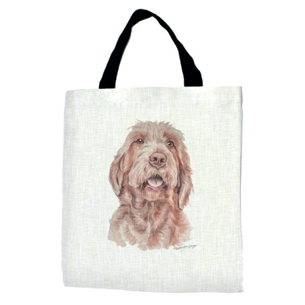 Wire-haired Hungarian Vizsla Dog Tote Bag