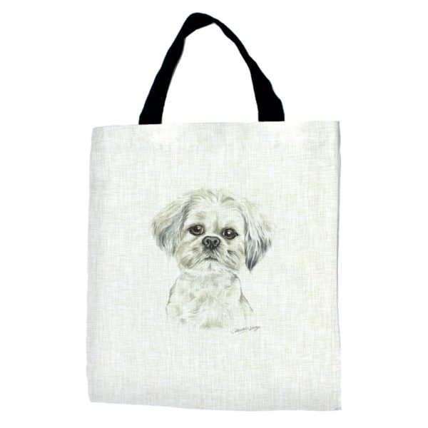 Shih Tzu Dog Breed Tote Bag