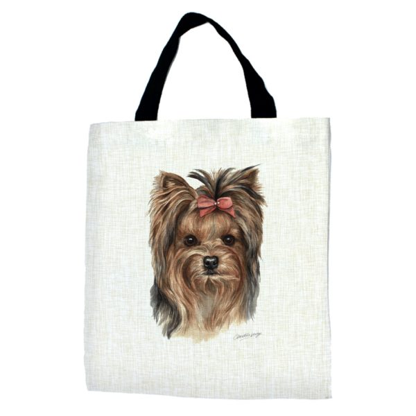 Yorkshire Terrier Dog Tote Bag