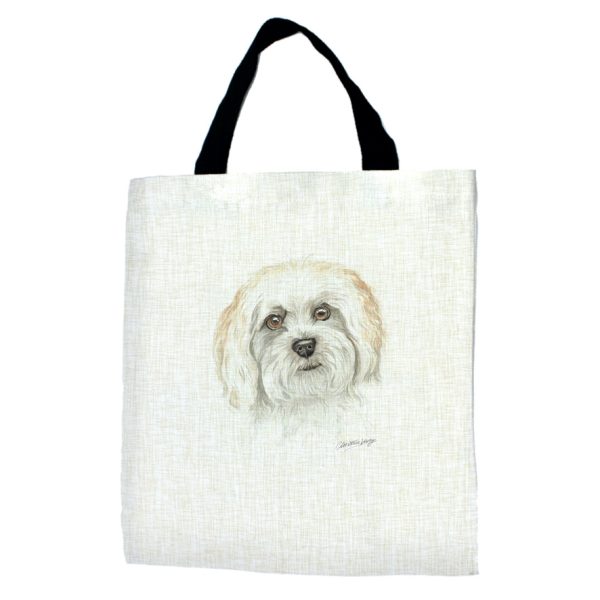 Cavachon Dog Tote Bag