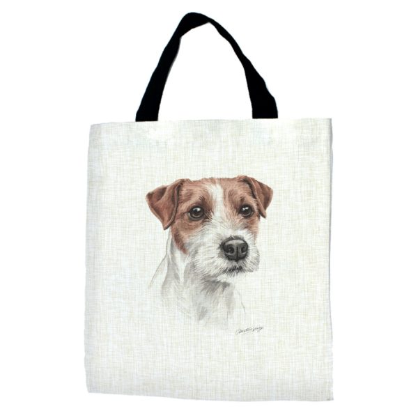 Parson Jack Russell Dog Tote Bag