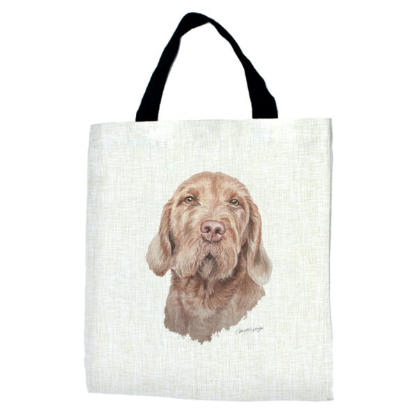 Wire-haired Hungarian Vizsla Dog Tote Bag