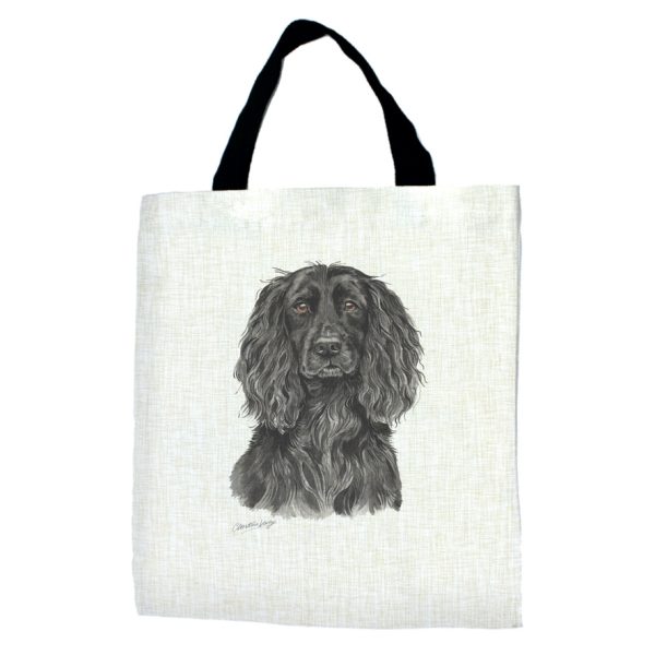 Working Cocker Spaniel Dog Tote Bag