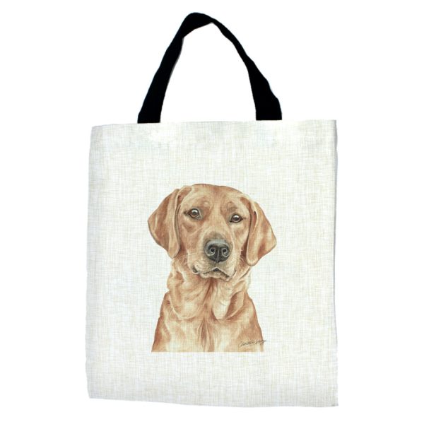 Fox Red Labrador Dog Breed Tote Bag