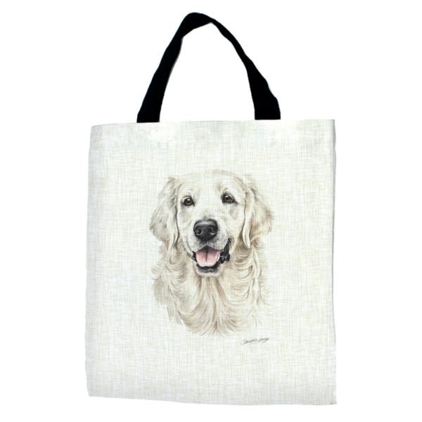 Golden Retriever Dog Tote Bag