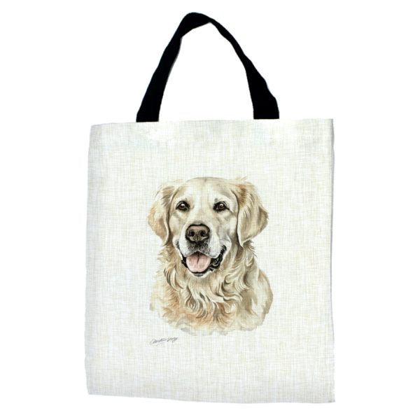 Golden Retriever Dog Tote Bag