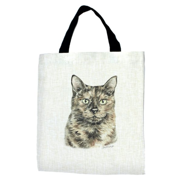 Tortoiseshell Cat Tote Bag