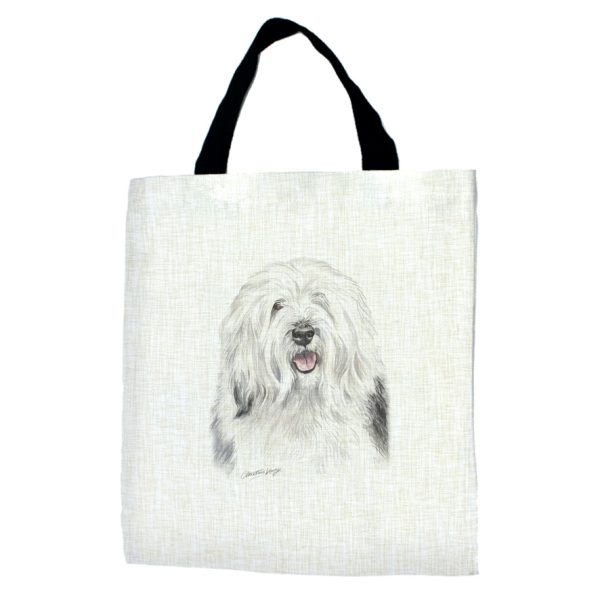 Old English Sheepdog Dog Tote Bag