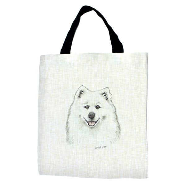 Samoyed Dog Tote Bag