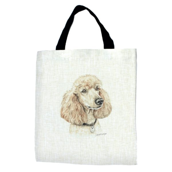 Apricot Poodle Dog Breed Tote Bag