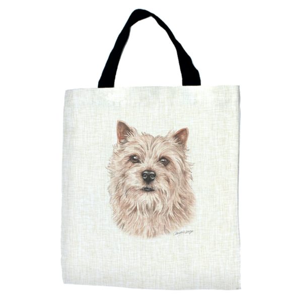 Norwich Terrier Dog Tote Bag