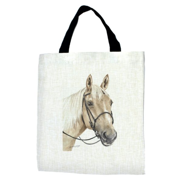 Palomino Horse Tote Bag