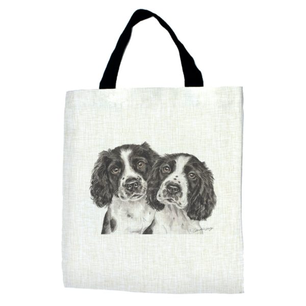 Springer Spaniel Puppies Tote Bag