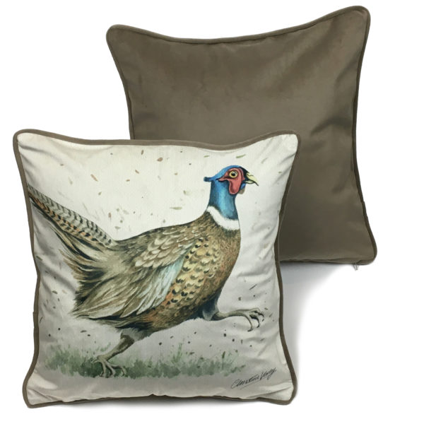 CUS-UKWL09 Pheasant Cushion