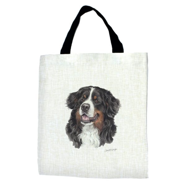 Bernese Mountain Dog Tote bag