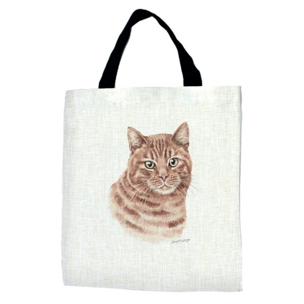 Ginger Cat Tote Bag