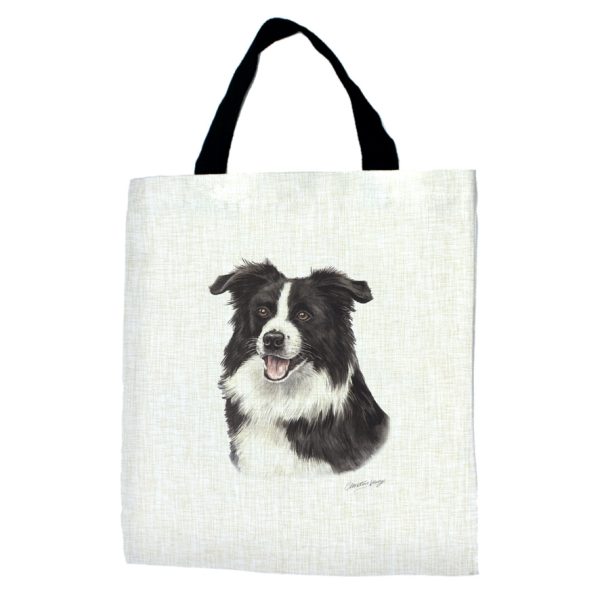 Border Collie Tote Bag