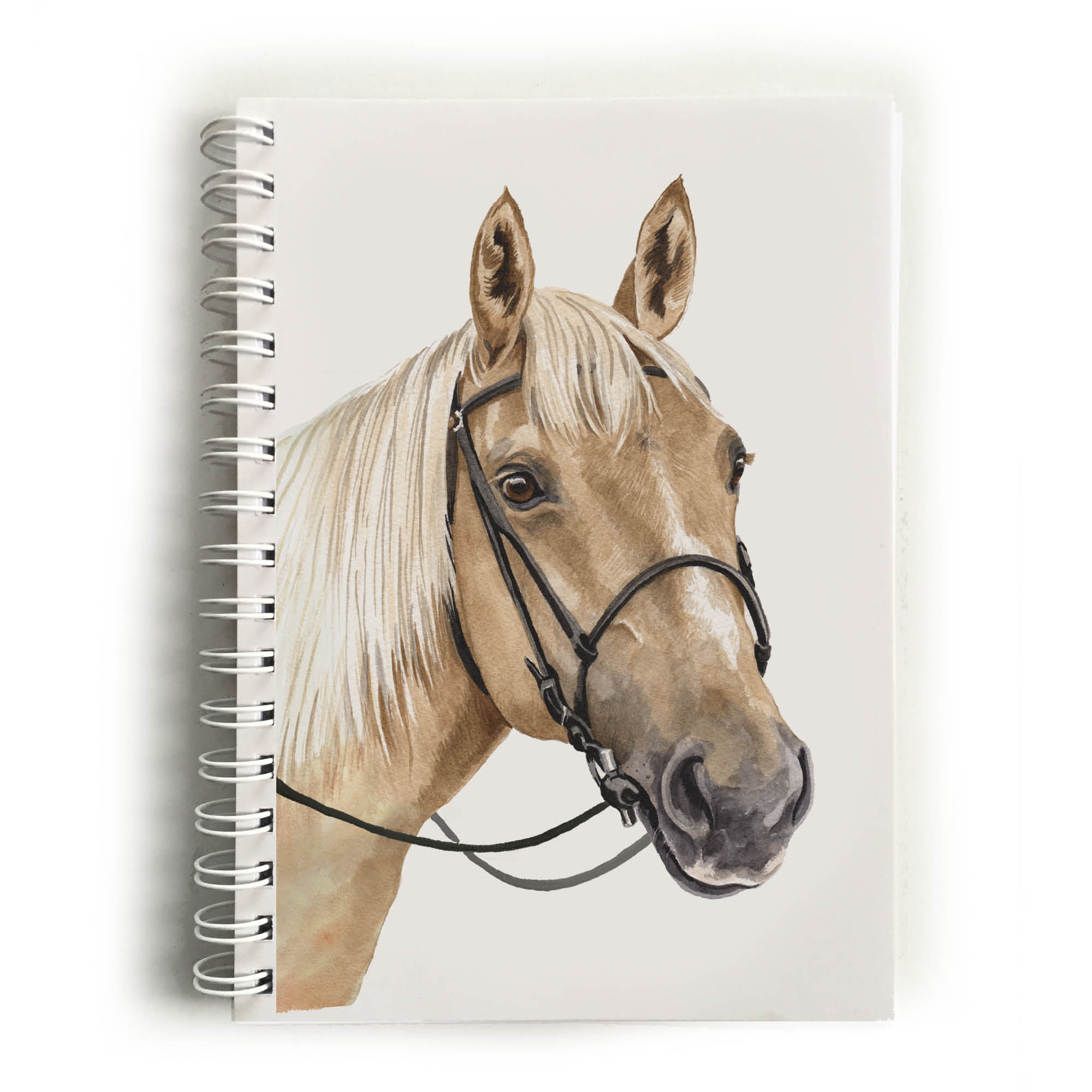 HORSE UNRULED NOTEBOOK: UNRULED, BLANK NOTEBOOK. NO LINES. By