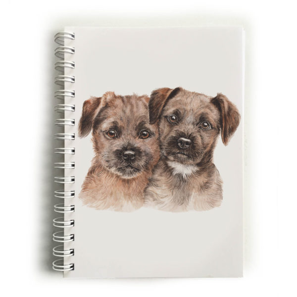 Border Terrier Puppies Border Terriers Notebook