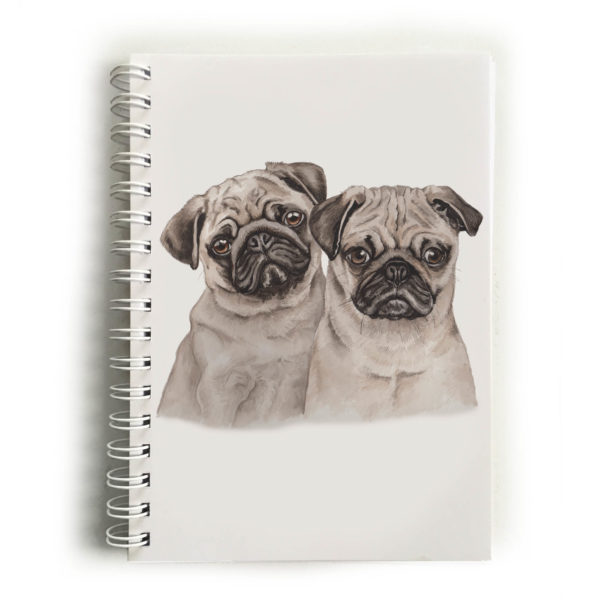 Pug Puppies Pugs Notebook